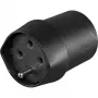 NN Fixadapter Switzerland Type 23 Black 163/802 SW