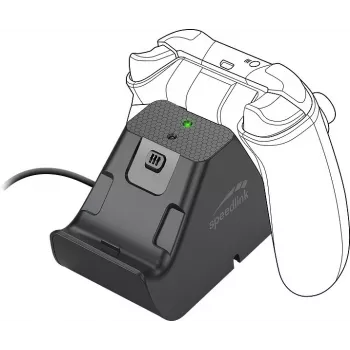 Speedlink JAZZ stacja ładująca USB do kontrolera, 1,5 m, czarna (SL-260002-BK)