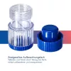 First Aid Only Tablet Crusher Blue Transparent