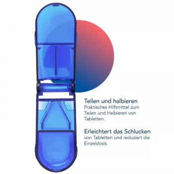 First Aid Only Rozdzielacz do tabletek niebieski