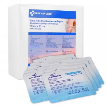 First Aid Only Burn Dressing P-91400 00 Transparent 10 pcs