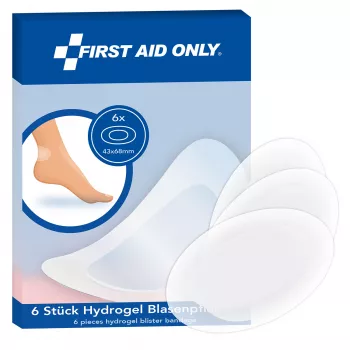 First Aid Only Blister Plaster P-10070 Transparent 6.8 x 4,3 cm 6 Pieces