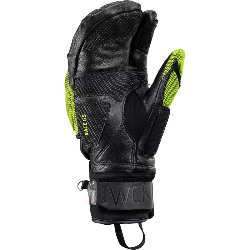 LEKI WCR Venom GS 3D Lobster rękawice narciarskie wyścigowe rozmiar 8,5 czarny/Ice Lemon