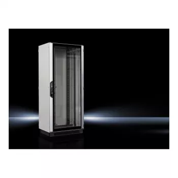 Rittal VX IT Network Server Rack Cabinet 24U 19 inch 600x1000x1200mm Silver RAL 7035/RAL 9005