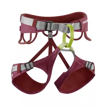 Uprząż wspinaczkowa EDELRID Jayne IV - Kolor Rhubarb Red - Rozmiar XL - Damska