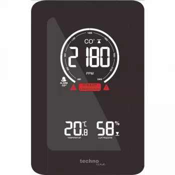 TECHNO LINE WL1030 Stacja pogodowa Monitor jakości powietrza CO2 Temperatura Wilgotność