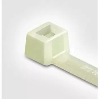Opaska kablowa HellermannTyton T250R, poliamid 6.6, naturalna, długość 250 mm, szerokość 2,8 mm, opakowanie 100 szt.