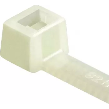 HellermannTyton T80R-PA66-NA-C1 Opaska kablowa, z wewnętrznym ząbkowaniem, seria T, 210mm x 4.7mm, przezroczysta, opakowanie 100 szt.