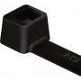 HellermannTyton T80I-W-BK-C1 Opaska kablowa, z wewnętrznym ząbkowaniem, seria T, 300 mm x 4,7 mm, czarna, 100 sztuk