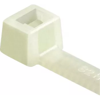 HellermannTyton T-Series Opaska kablowa z ząbkami wewnętrznymi, 365mm x 7,6mm, PA66, Naturalny (Przezroczysty), 100 sztuk (111-14819)
