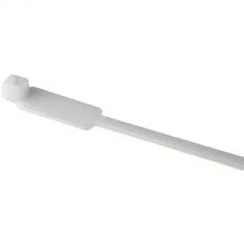 HellermannTyton 111-85019 T-Series Opaska kablowa, poliamid 6.6, przezroczysta, długość 203 mm, szerokość 4,6 mm, grubość 1,2 mm, opakowanie 100 szt.
