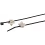 HellermannTyton T30RFT5 Opaska kablowa - Poliamid 6.6 - Czarny - 150 mm - 135 N