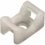HellermannTyton KR6G5 Uchwyt do opasek kablowych - Biały - 100 sztuk