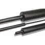 HellermannTyton 323-50750 Koszulka termokurczliwa z klejem, czarna, 75 mm (dostarczona), 22 mm (po skurczeniu), współczynnik skurczu 4:1, długość 1 m
