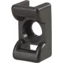 HellermannTyton KR6G5-PA66-BK (100) Podstawa montażowa do opasek kablowych, czarna, 100 sztuk