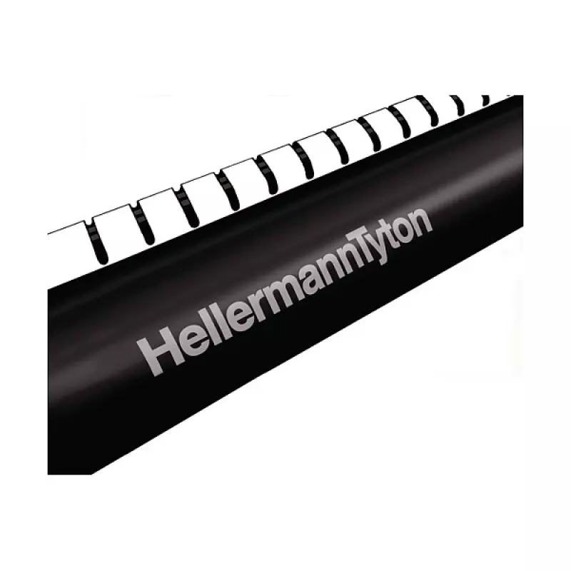 HellermannTyton 450-20001 Koszulka termokurczliwa - Czarna - 50 cm - 43 mm - 10 mm - 1 sztuka