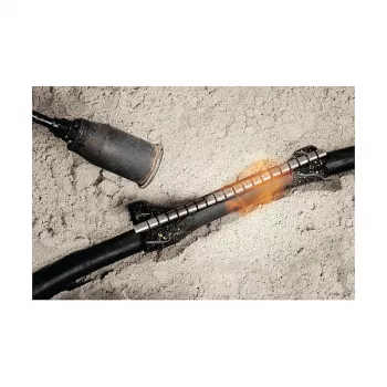 HellermannTyton 450-20001 Koszulka termokurczliwa - Czarna - 50 cm - 43 mm - 10 mm - 1 sztuka