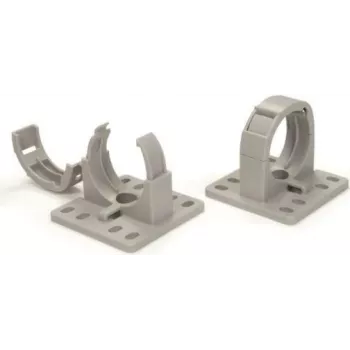 HellermannTyton IWS Corrugated Conduit Holder CTCC-IWS29-MB43-PA66/6HIRHS-GY 20