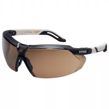 Okulary ochronne UVEX i-5 CBR23 białe/czarne (9183223)