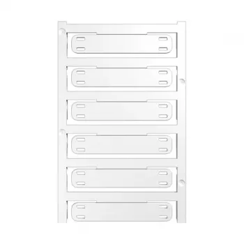 Weidmüller SFX 11/60 MC NE WS znacznik przewodów, 60 x 11 mm, PA66, biały, 60 szt.