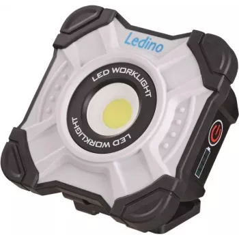 LEDINO Akku-Handleuchte 1000lm Schönau 10W 65K Li-Ion 2.2Ah 3 Stufen