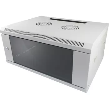 ALLNET ALL-SMC6627GREY 1U 14-Slot Rack Mount Chassis dla modułów konwerterów mediowych, szary