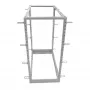 ALLNET ALL-SW4POST42GRAY 42U 19-inch 4-Post Open Frame Rack Enclosure - Gray (RAL 7035)