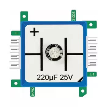 ALLNET Brick'R'knowledge cegiełka kondensatora 220 uF 25 V, ALL-BRICK-0597