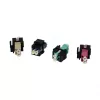 Synergy 21 S215479 Uchwyt modułu Keystone do złączy światłowodowych LC, czarny