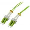 Synergy21 S215500 Fibre Optic Patch Cable 7.5m LC-LC OM5 50/125µm LSZH Green