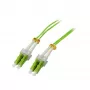 SYNERGY21 Fiber Optic Patch Cable 15 m OM5 LC-LC Duplex Green