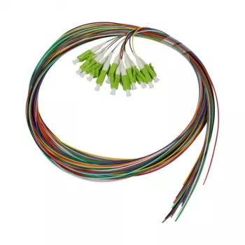 SYNERGY21 LC Pigtail 50/125µm OM5 2m 12-Pack Color-Coded Indoor Cable