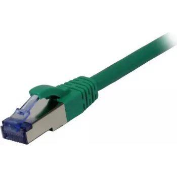 SYNERGY21 Patch Cable RJ45 CAT6A 500MHz 10m Green S-STP S/FTP Component Tested AWG26
