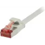 Przewód krosowy Synergy 21 RJ45, CAT6 250MHz, 7,5m Szary, FTP(U/FTP), TPE(Superflex), Płaski