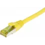 SYNERGY21 Patch Cable RJ45, CAT6A 500MHz, 30m, Yellow, S/FTP, TPE/LSZH Ultraflex, AWG26, z CAT7 Raw Cable