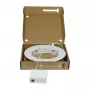 SYNERGY21 FTTH Compact Box Pre-assembled, 2xLC/APC -> Open End, 40m, 9/125µm, G.657.A2, 2-Fiber, OD 2.2mm