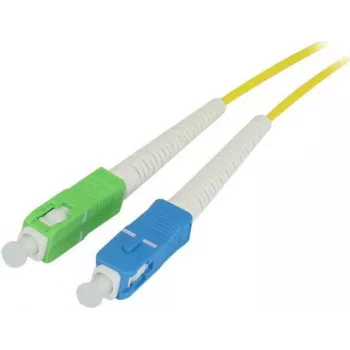 SYNERGY21 Fiber Optic Patch Cable 5m SC/SC APC OS2 G.657.A2 9/125µm Simplex LSZH 2mm