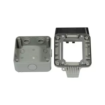 Obudowa modułu Keystone Synergy 21 do montażu natynkowego IP66 z zaczepem na kłódkę, jasnoszary (RAL 7035) - S216381