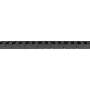 ALLNET 4duino 3D Towlines Przewód łańcuchowy do kabli 10mm x 10mm wewnętrzne, 1m, czarny, szybkie zwalnianie (ALLTow12mm)