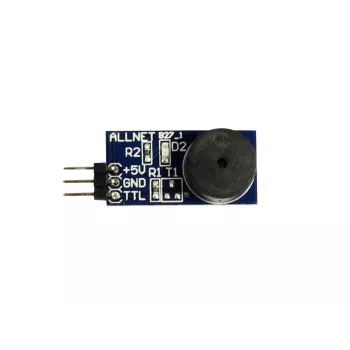 ALLNET 4duino Moduł brzęczyka (brzęczyk aktywny, 3,3-5V, cyfrowe I/O, 3-pin)