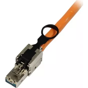 Synergy 21 CAT6A RJ45 Field-Terminable TP Plug, Tool-Free, Shielded, Push/Pull Latch