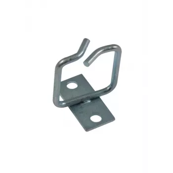 ALLNET ALL-S0001001 Pojedynczy uchwyt kablowy 19-calowy B40xT40mm, środkowy, otwarty z przodu