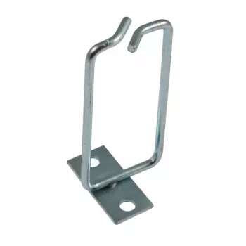 ALLNET ALL-S0001003 Pojedynczy uchwyt kablowy 19-calowy B40xT80mm, zewnętrzny, otwarty z przodu