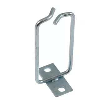 ALLNET ALL-S0001004 Pojedynczy uchwyt kablowy 19-calowy B40xT80mm, środkowy, otwarty z przodu