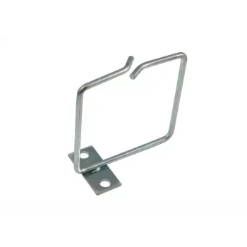 ALLNET ALL-S0001006 Pojedynczy uchwyt kablowy 19-calowy B80xT80mm, zewnętrzny, otwarty z przodu
