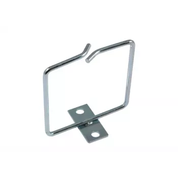 ALLNET ALL-S0001007 Pojedynczy uchwyt kablowy 19-calowy B80xT80mm, środkowy, otwarty z przodu