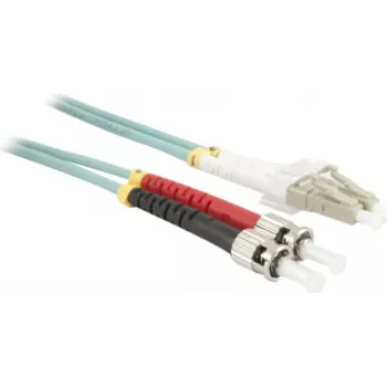 Synergy 21 3.0m OM3 LC-ST Duplex Fiber Optic Patch Cable - Blue