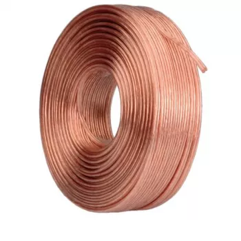 VALUE Secomp VALUE Speaker Cable 100 m - Bare Wire to Bare Wire - 2x0.75 mm² - Transparent