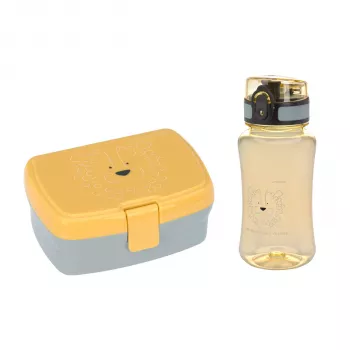Zestaw Lassig About Friends Lew 2-częściowy: Lunchbox + Butelka Tritan 460 ml