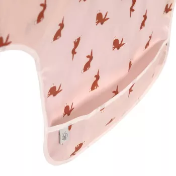 Lassig Little Forest Bunny zestaw śliniaków z długim rękawem 6m+